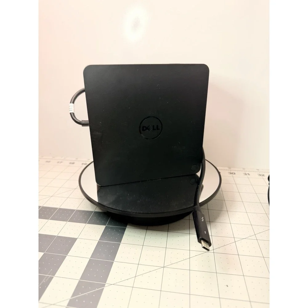 Dell Thunderbolt Dock TB16 (Model K16A) with power adapter.